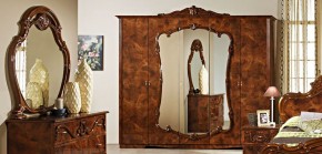 Шкаф 5-и дверный с зеркалами (20.145) Тициана (орех) в Режи - rezh.ok-mebel.com | фото 2