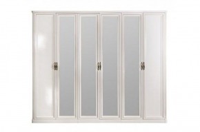 Шкаф 6-ти ств (2+2+2) с зеркалами Натали (комплект) в Режи - rezh.ok-mebel.com | фото 2