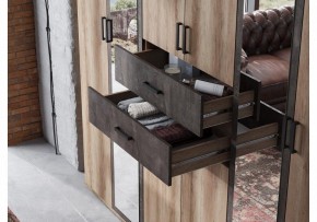 Шкаф для белья Паркинс в Режи - rezh.ok-mebel.com | фото 5