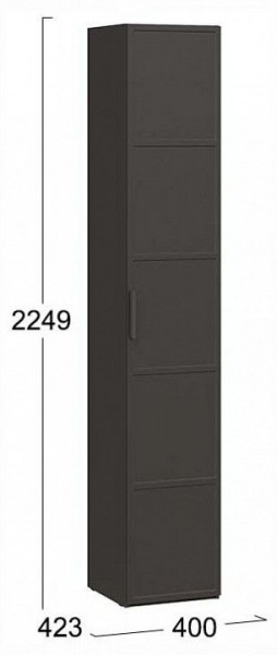 Шкаф для белья Стелла Исп.2 в Режи - rezh.ok-mebel.com | фото 4
