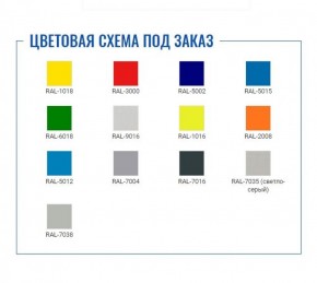 Шкаф для раздевалок усиленный ML-12-30 (базовый модуль) в Режи - rezh.ok-mebel.com | фото 2