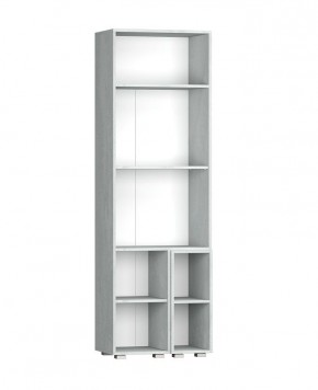 Шкаф Эльза (Бетонный Камень/Белый) в Режи - rezh.ok-mebel.com | фото 3