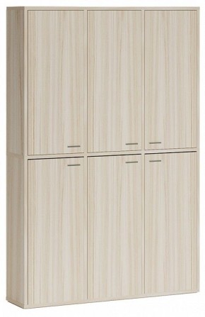 Шкаф книжный Домино СУ(ш3в2)+6ФГ в Режи - rezh.ok-mebel.com | фото