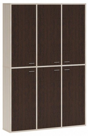 Шкаф книжный Домино СУ(ш3в2)+6ФГ в Режи - rezh.ok-mebel.com | фото