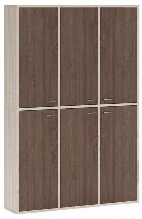 Шкаф книжный Домино СУ(ш3в2)+6ФГ в Режи - rezh.ok-mebel.com | фото