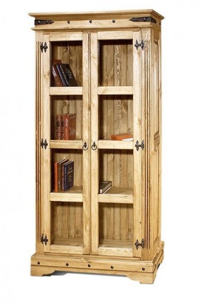 Шкаф книжный "Викинг 03" массив в Режи - rezh.ok-mebel.com | фото 2