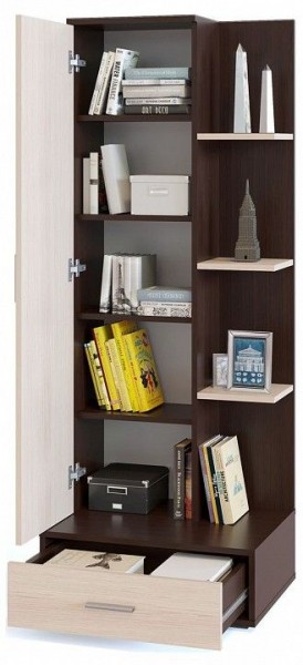 Шкаф книжный СТ-9 в Режи - rezh.ok-mebel.com | фото 3