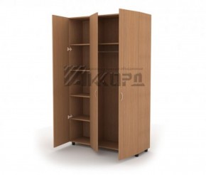 Шкаф комбинированный для одежды ШГ 84.3 (1200*620*1800) в Режи - rezh.ok-mebel.com | фото