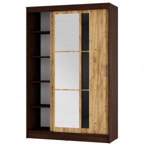 Шкаф-купе Денвер ШКК-03 (венге/крафт) в Режи - rezh.ok-mebel.com | фото 2