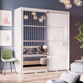Шкаф-купе Крафт-6 1.6 м ШКК-06 (ясень белый) в Режи - rezh.ok-mebel.com | фото