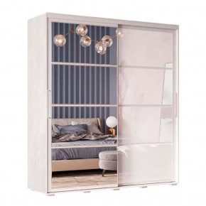 Шкаф-купе Крафт-6 1.6 м ШКК-06 (ясень белый) в Режи - rezh.ok-mebel.com | фото 3