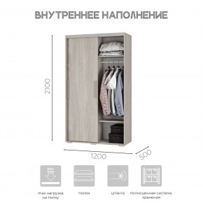 Шкаф-купе ШКК-11 (ясень белый) в Режи - rezh.ok-mebel.com | фото 6