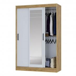 Шкаф-купе Тео ШКК-02 (крафт/белый) в Режи - rezh.ok-mebel.com | фото 3