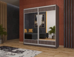 Шкаф-купе Юлия 2000 ЛДСП/Зеркало/ЛДСП (ЛДСП 2 кат.) в Режи - rezh.ok-mebel.com | фото 5