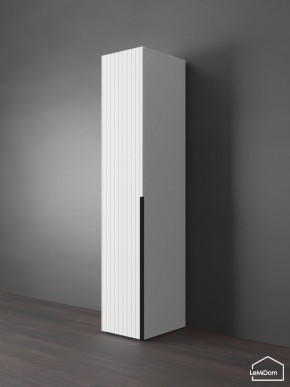 Шкаф Linnea MHR-1-2 2050х400х510 (Белый-М 11.1.1) в Режи - rezh.ok-mebel.com | фото