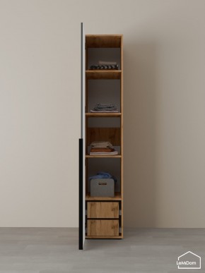 Шкаф Linnea MHR-1-4 2050х400х510 (ДВ-М 11.1.25) в Режи - rezh.ok-mebel.com | фото 6