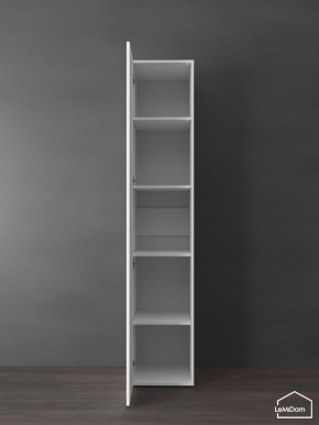 Шкаф Linnea MHR-1PO-2 2050х400х510 (Белый-М 11.1.1) в Режи - rezh.ok-mebel.com | фото 4