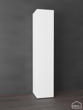 Шкаф Linnea MHR-1PO 2050х400х510 (Белый-М 11.1.1) в Режи - rezh.ok-mebel.com | фото