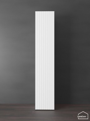 Шкаф Linnea MHR-1PO 2050х400х510 (Белый-М 11.1.2) в Режи - rezh.ok-mebel.com | фото