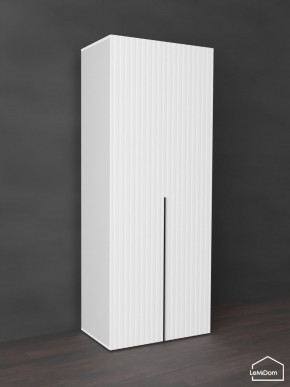 Шкаф Linnea MHR-2-2 2050х800х510 (Белый-М 11.1.2) в Режи - rezh.ok-mebel.com | фото
