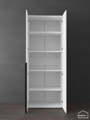 Шкаф Linnea MHR-2-2 2050х800х510 (Белый-М 11.1.2) в Режи - rezh.ok-mebel.com | фото 4