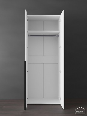 Шкаф Linnea MHR-2 2050х800х510 (Белый-М 11.1.2) в Режи - rezh.ok-mebel.com | фото 4