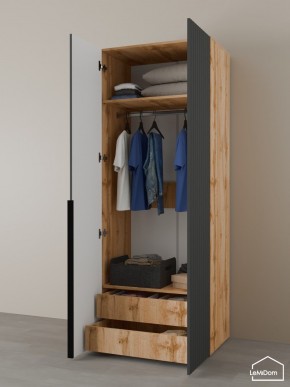 Шкаф Linnea MHR-2-3 2050х800х510 (ДВ-М 11.1.25) в Режи - rezh.ok-mebel.com | фото 6