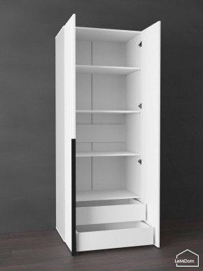 Шкаф Linnea MHR-2-4 2050х800х510 (Белый-М 11.1.1) в Режи - rezh.ok-mebel.com | фото 5