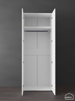 Шкаф Linnea MHR-2PO 2050х800х510 (Белый-М 11.1.2) в Режи - rezh.ok-mebel.com | фото 4