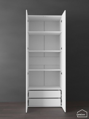 Шкаф Linnea MHR-2PO-4 2050х800х510 (Белый-М 11.1.2) в Режи - rezh.ok-mebel.com | фото 5