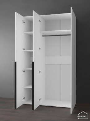 Шкаф Linnea MHR-3-1 2050х1200х510 (Белый-М 11.1.2) в Режи - rezh.ok-mebel.com | фото 5