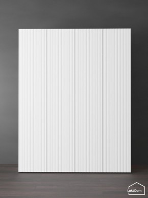 Шкаф Linnea MHR-4PO-2 2050х1600х510 (Белый-М 11.1.2) в Режи - rezh.ok-mebel.com | фото