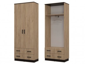 Шкаф «ЛОФТ» для одежды с 2-я ящиками в Режи - rezh.ok-mebel.com | фото 2