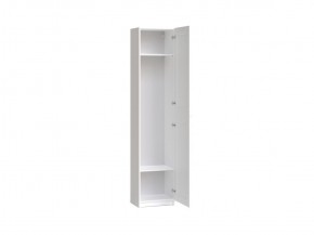 Шкаф МАКС однодверный узкий, цвет белый в Режи - rezh.ok-mebel.com | фото 2