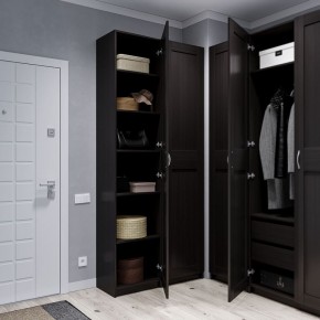 Шкаф МАКС однодверный узкий, цвет Дуб Венге в Режи - rezh.ok-mebel.com | фото 4