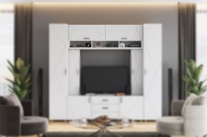 Шкаф настенный "Сандра" 1700 (Белый лофт) в Режи - rezh.ok-mebel.com | фото 2