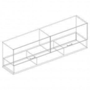 Шкаф настенный "Сандра" 1700 (Белый лофт) в Режи - rezh.ok-mebel.com | фото 3