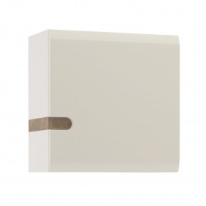 Шкаф навесной 1D/TYP 65, LINATE ,цвет белый/сонома трюфель в Режи - rezh.ok-mebel.com | фото 2