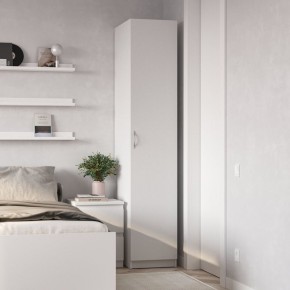 Шкаф ПЕГАС однодверный, цвет белый в Режи - rezh.ok-mebel.com | фото 4