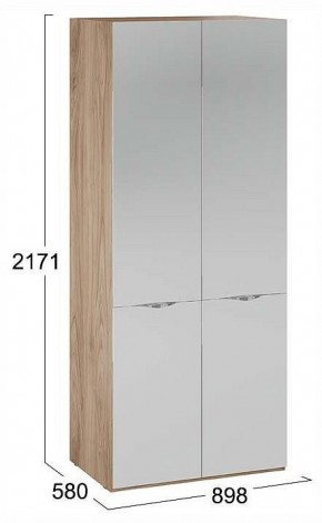 Шкаф платяной Глосс СМ-319.07.004 в Режи - rezh.ok-mebel.com | фото 4