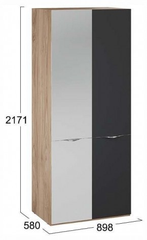 Шкаф платяной Глосс СМ-319.07.005 в Режи - rezh.ok-mebel.com | фото 4