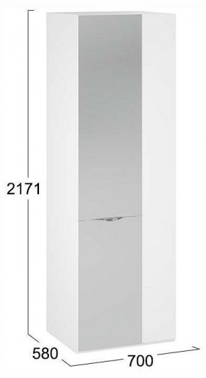 Шкаф платяной Глосс СМ-319.07.007 в Режи - rezh.ok-mebel.com | фото 4