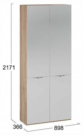 Шкаф платяной Глосс СМ-319.07.014 в Режи - rezh.ok-mebel.com | фото 4