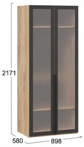 Шкаф платяной Порто СМ-393.07.009 в Режи - rezh.ok-mebel.com | фото 2