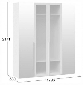 Шкаф платяной Порто СМ-393.07.115 в Режи - rezh.ok-mebel.com | фото 4