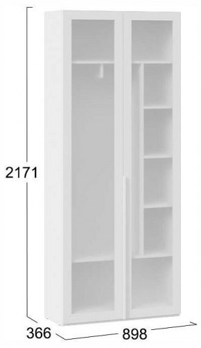 Шкаф платяной Порто СМ-393.07.226 в Режи - rezh.ok-mebel.com | фото 4