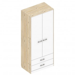 Шкаф "Милана" 2-х створчатый с 2 ящиками в Режи - rezh.ok-mebel.com | фото