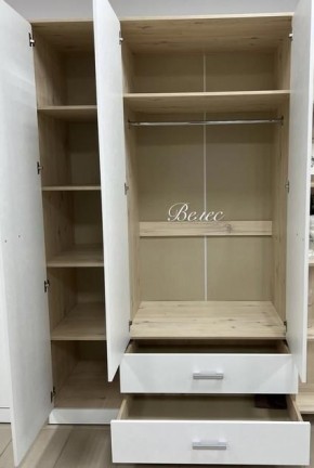 Шкаф "Милана" 3-х створчатый с 2 ящиками в Режи - rezh.ok-mebel.com | фото 2