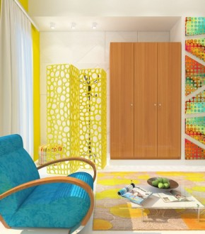 Шкаф распашкой Оксана 1200 (ЛДСП 1 кат.) в Режи - rezh.ok-mebel.com | фото 11