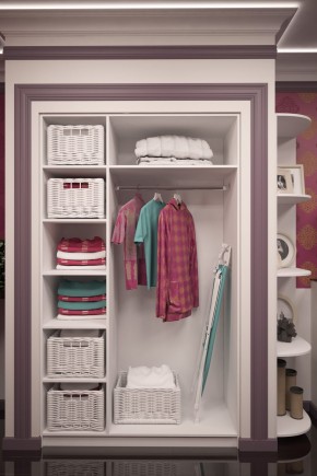Шкаф распашкой Оксана 1200 (ЛДСП 1 кат.) в Режи - rezh.ok-mebel.com | фото 3